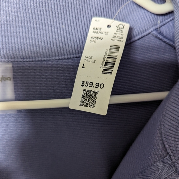 Lightweight long sleeve mock neck tunic - Picture 5 of 9